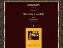 Tablet Screenshot of letteraturaalfemminile.it